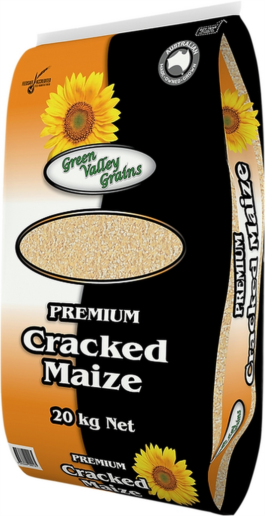Green Valley Grains Premium Cracked Maize 20kg