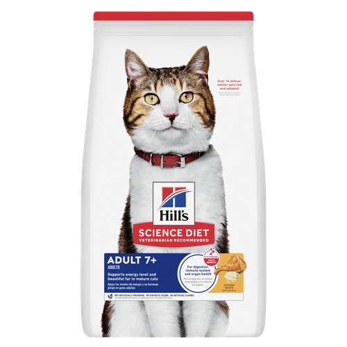 Hill's Science Diet Adult 7+ Chicken Cat Food