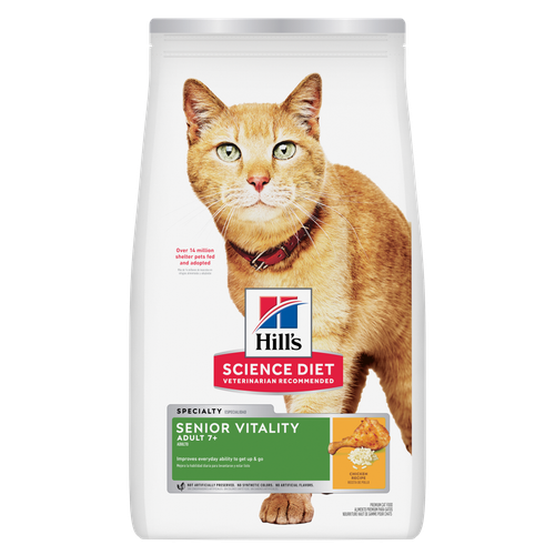 Hill's Science Diet Adult 7+ Senior Vitality Chicken Cat Food