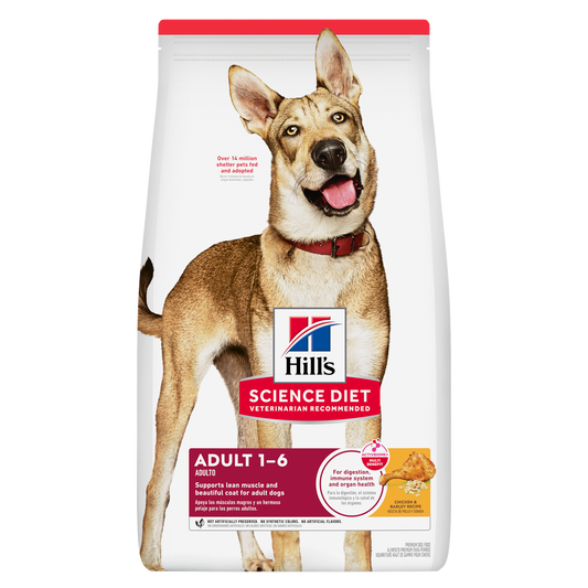 Hill's Science Diet Adult Chicken & Barley Dry Dog Food