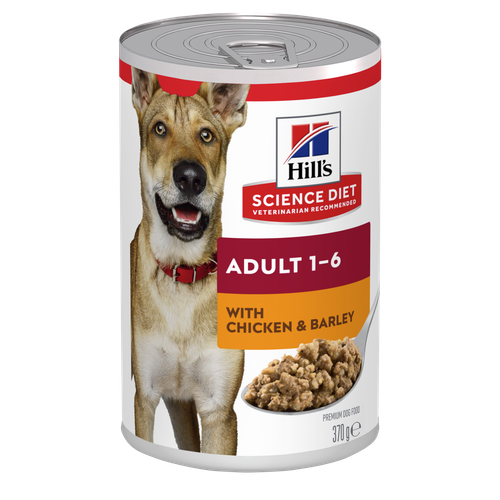 Hill's Science Diet Adult with Chicken & Barley Wet Dog Food