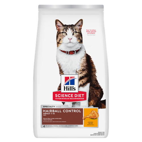 Hill's Science Diet Adult Hairball Control Chicken Cat Food