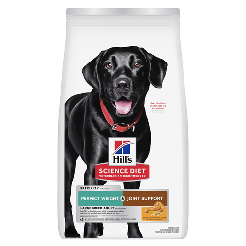 Hill's Science Diet Perfect Weight & Joint Support Large Breed Chicken & Brown Rice Recipe Dog Food