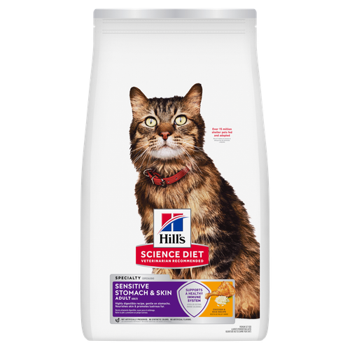 Hill's Science Diet Adult Sensitive Stomach & Skin Chicken Cat Food