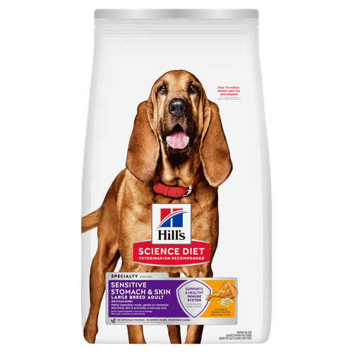 Hill's Science Diet Adult Sensitive Stomach & Skin Large Breed Chicken & Barley Recipe Dog Food
