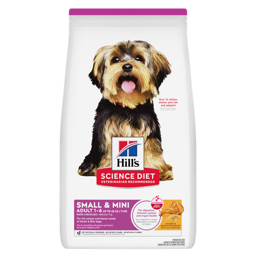 Hill's Science Diet Adult Small & Mini Chicken & Brown Rice Recipe Dog Food