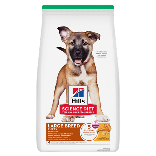 Hill's Science Diet Puppy Large Breed Chicken & Brown Rice Dog Food