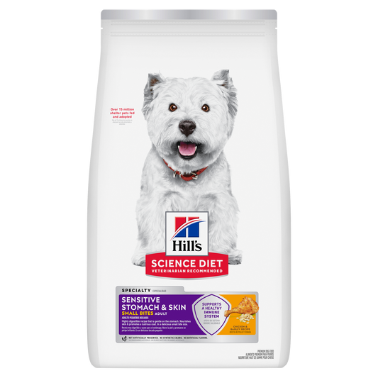 Hill's Science Diet Sensitive Stomach and Skin Adult Small Bites Dog Food
