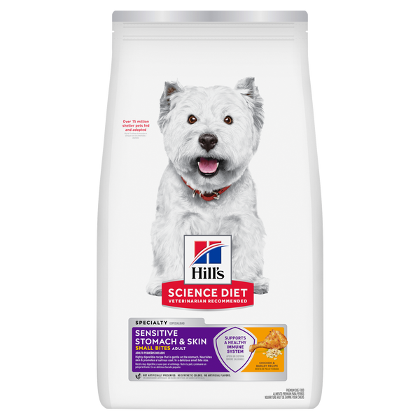 Hill's Science Diet Sensitive Stomach and Skin Adult Small Bites Dog Food