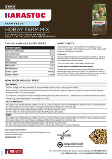 Barastoc Hobby Farm Mix 20kg