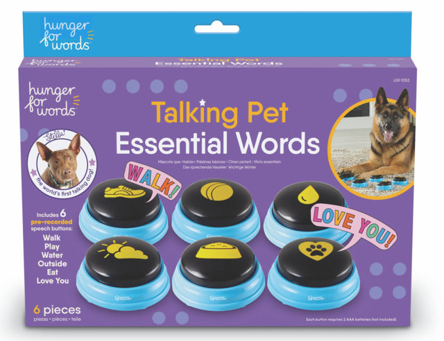 Hunger for Words Talking Pet Essential Words Set