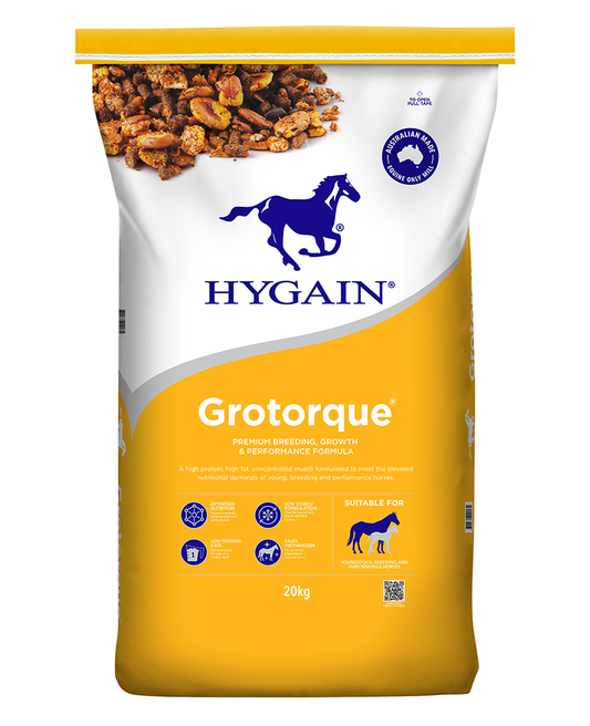 Hygain GROTORQUE® 20kg horse feed bag
