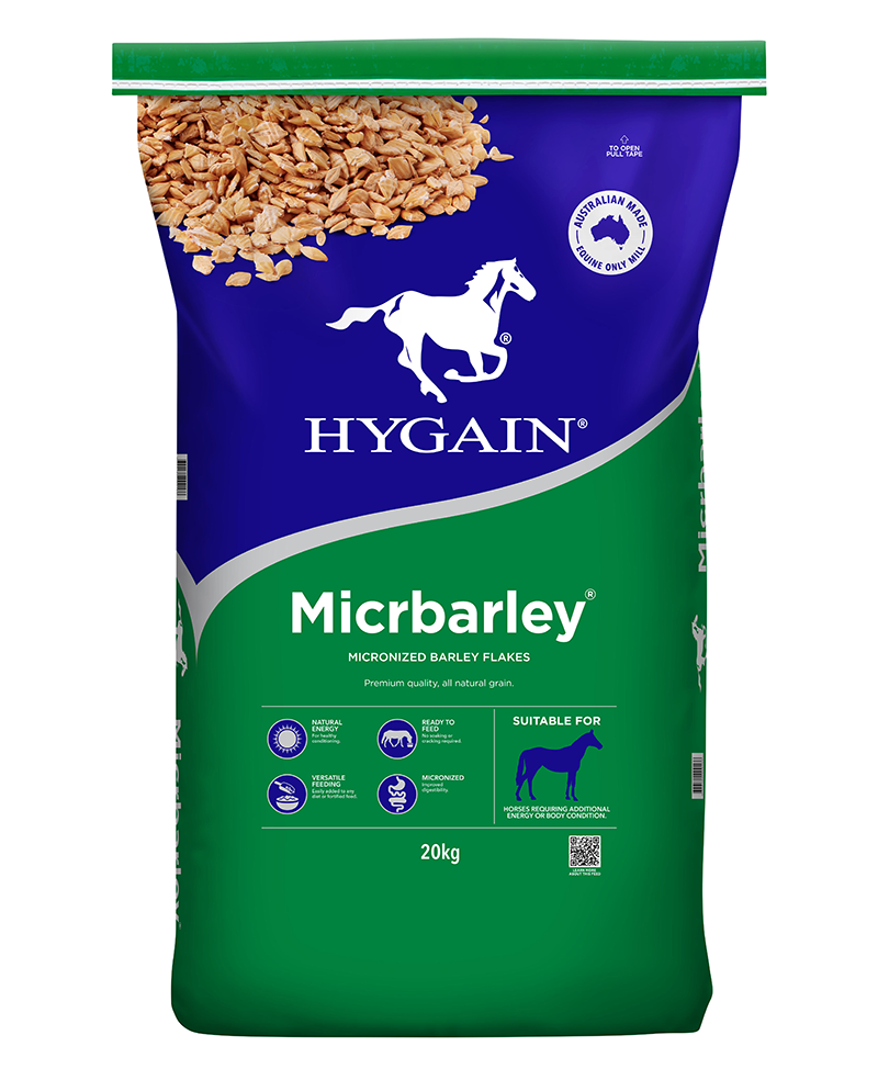 Hygain MICRBARLEY® 20kg horse feed bag