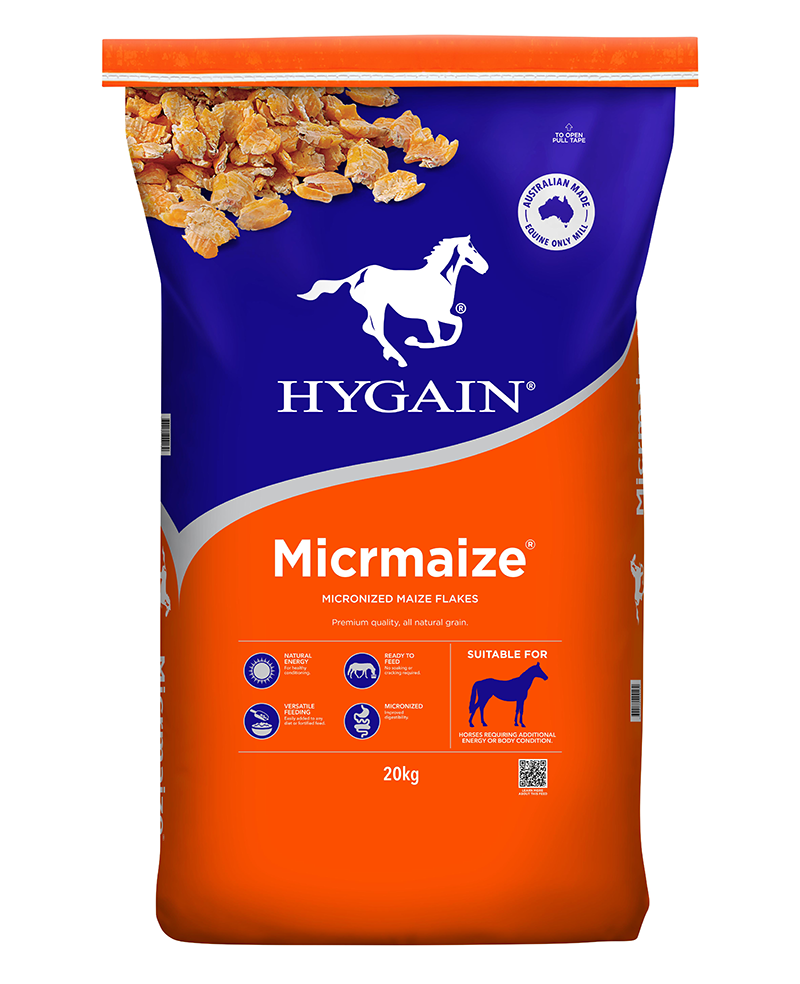 Hygain MICRMAIZE® 20kg horse feed bag