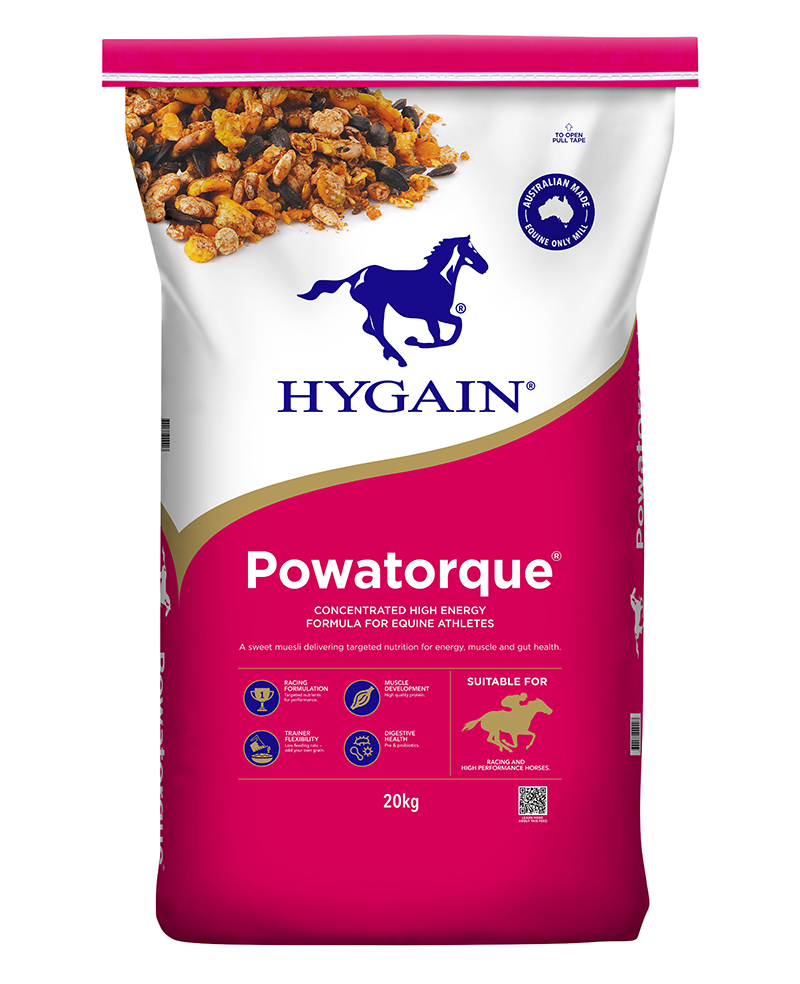 Hygain POWATORQUE® 20kg horse feed bag