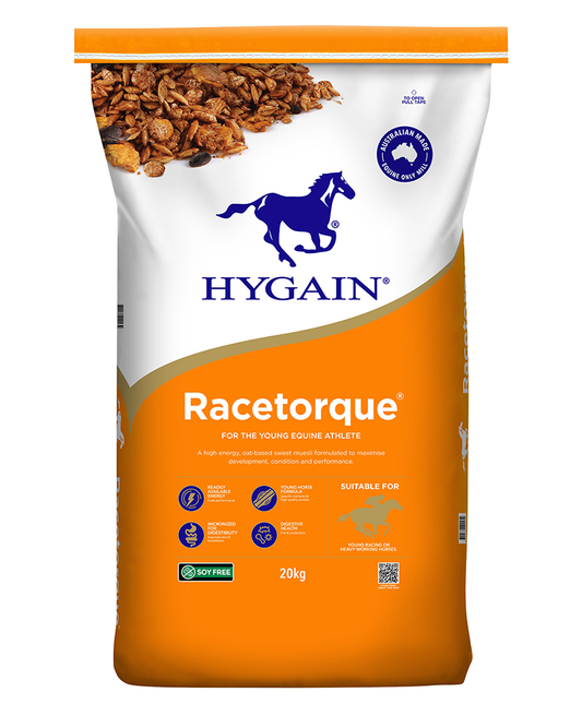 Hygain RACETORQUE® 20kg horse feed bag