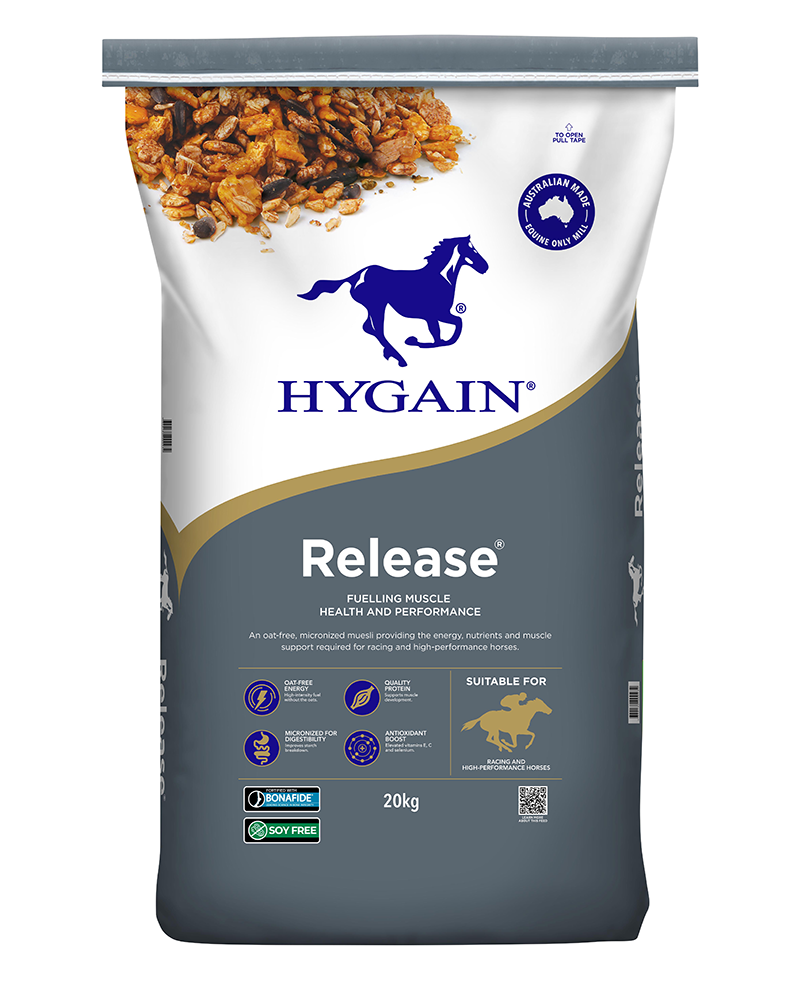 Hygain RELEASE® 20kg horse feed bag