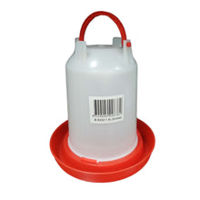 iPetz Plastic Poultry Drinker 1.5L Red and White