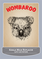 Wombaroo Koala Milk Replacer – Late Lactation