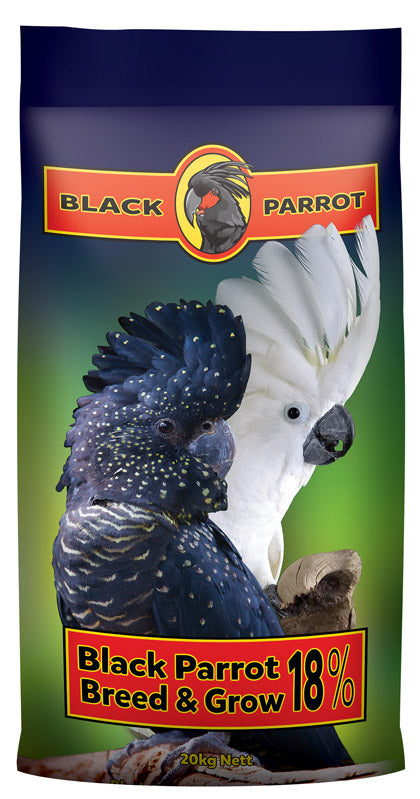 Laucke Black Parrot Breed & Grow 18% 20kg