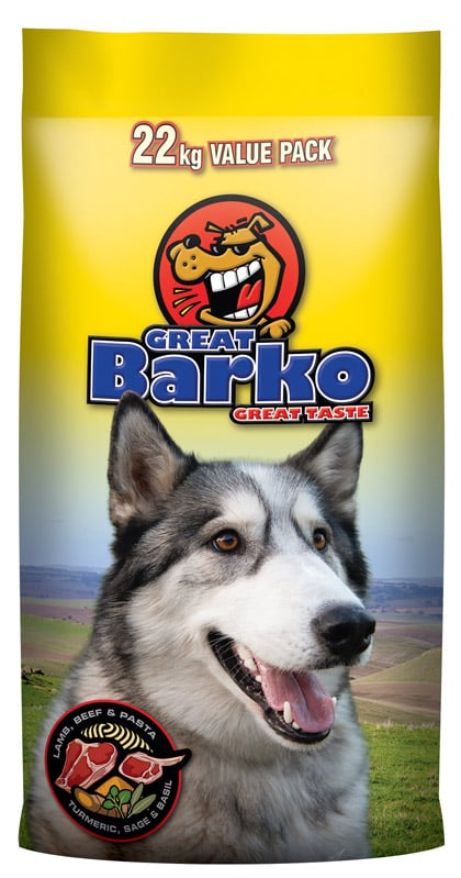 Laucke Great Barko Dog Food 22kg bag