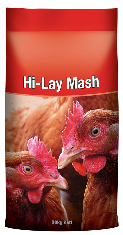 Laucke Hi-Lay Mash 20kg poultry feed bag