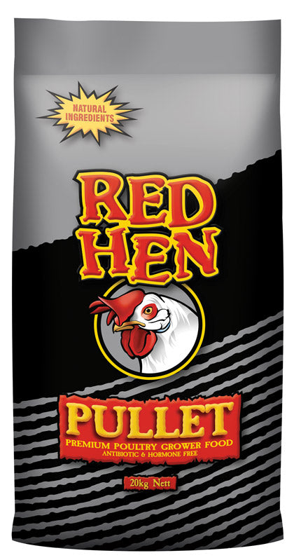 Laucke Red Hen Pullet 20kg (Black & Grey Bag)