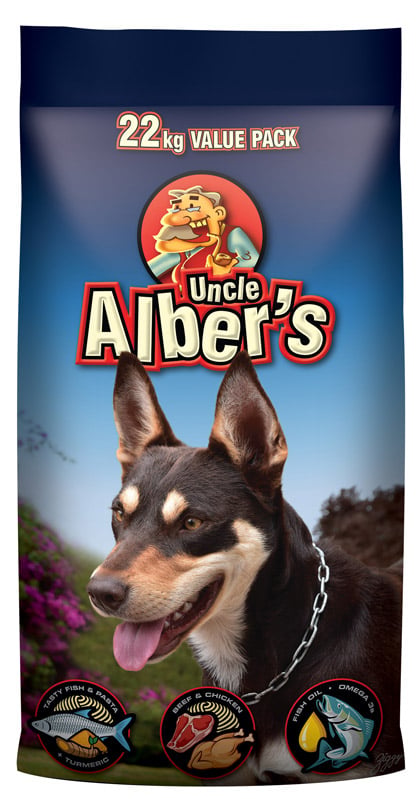 Laucke Uncle Alber's Dog Food 22kg bag