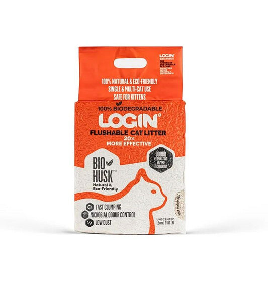 Login Rice Husk cat litter