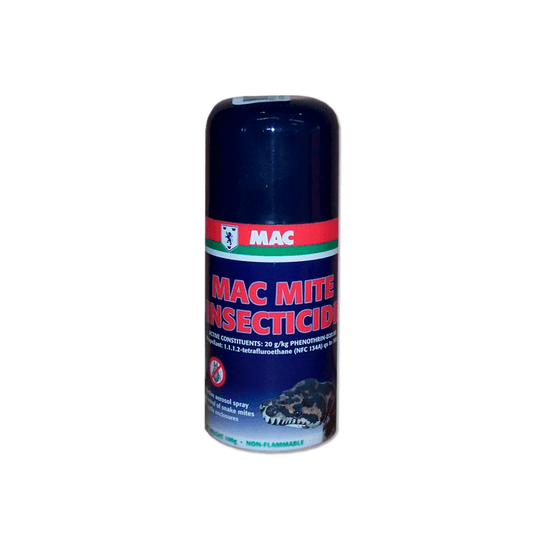 MAC Mite Spray 100g reptile mite control aerosol
