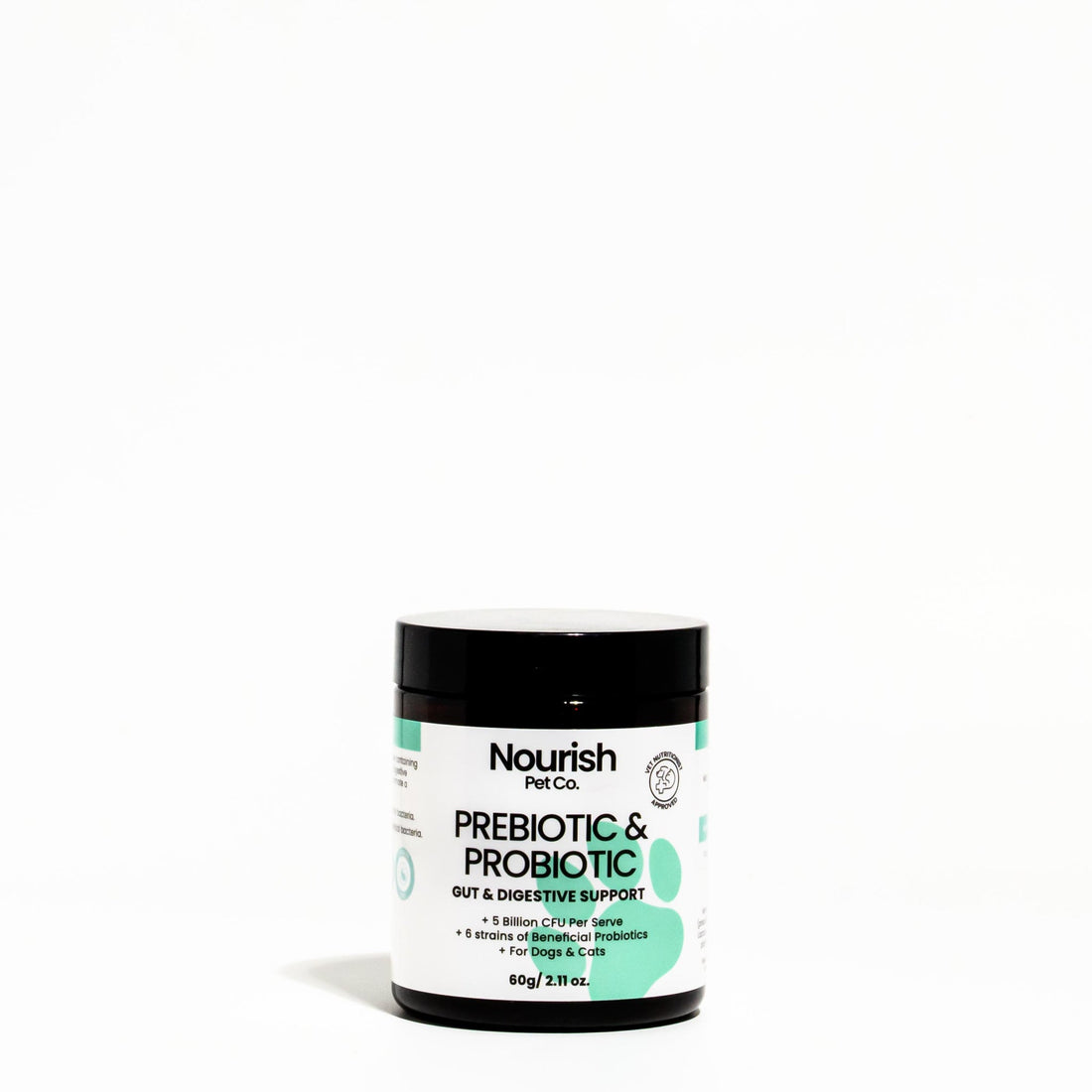 Nourish Pet Co Prebiotic & Probiotic 60g