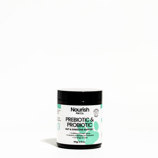 Nourish Pet Co Prebiotic & Probiotic 60g