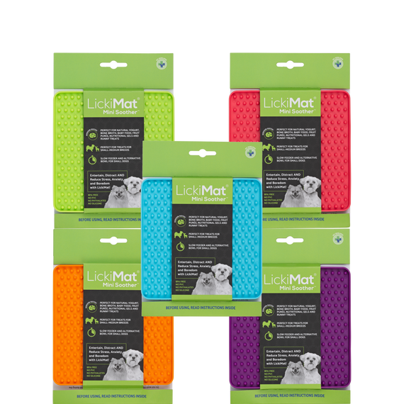 LickiMat Mini Soother colours