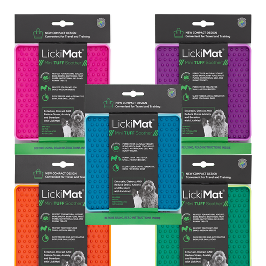 LickiMat Mini Tuff Soother colours