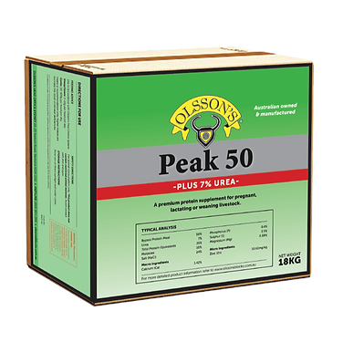 Olssons Peak 50 + 7% Urea 18kg