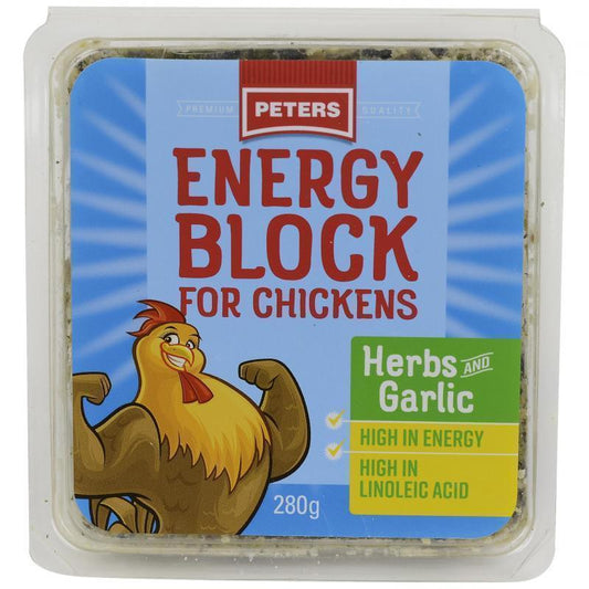 Peters Energy Block with Herb & Garlic 280g