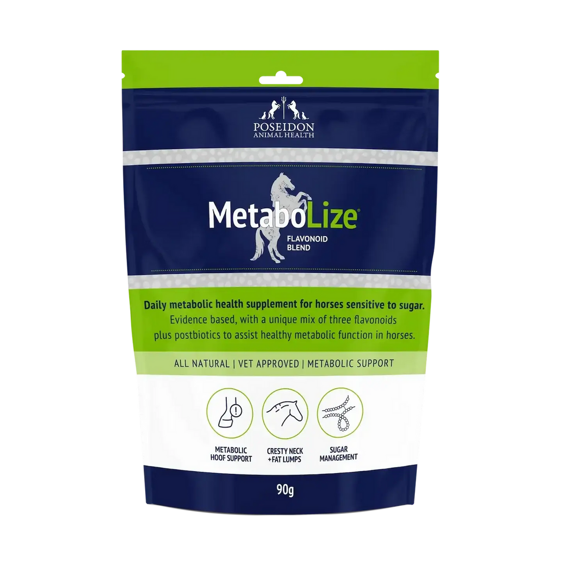 Poseidon MetaboLize 90g horse supplement