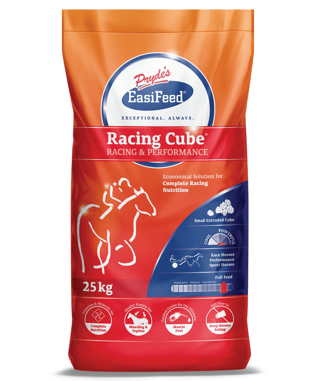 Pryde's EasiFeed Racing Cube 25kg