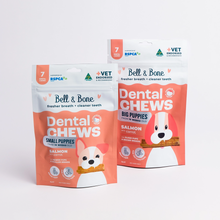 Bell & Bone Puppy Dental Chews – Salmon & Carrot