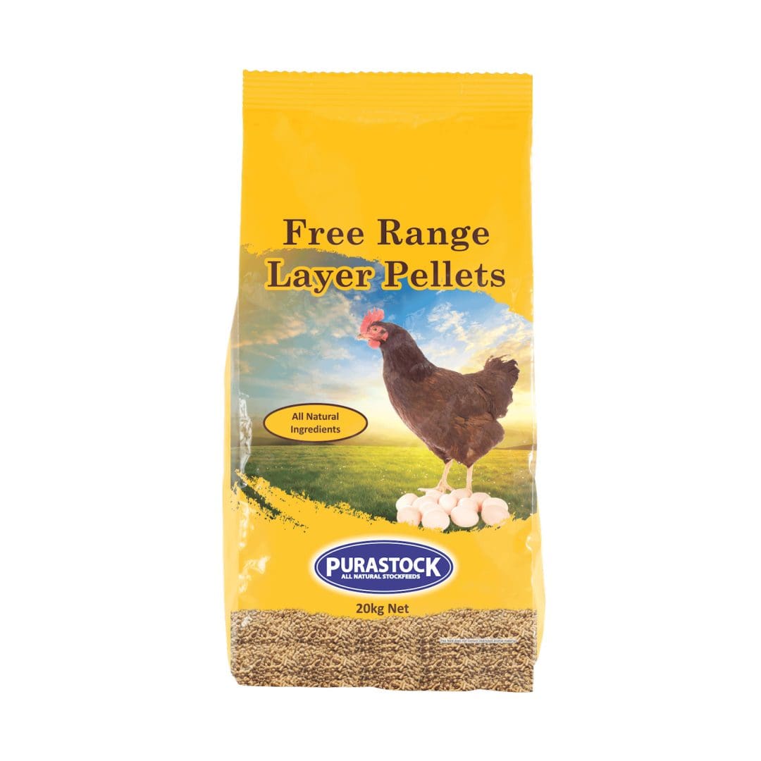 Purastock Free Range Layer Pellets 20kg