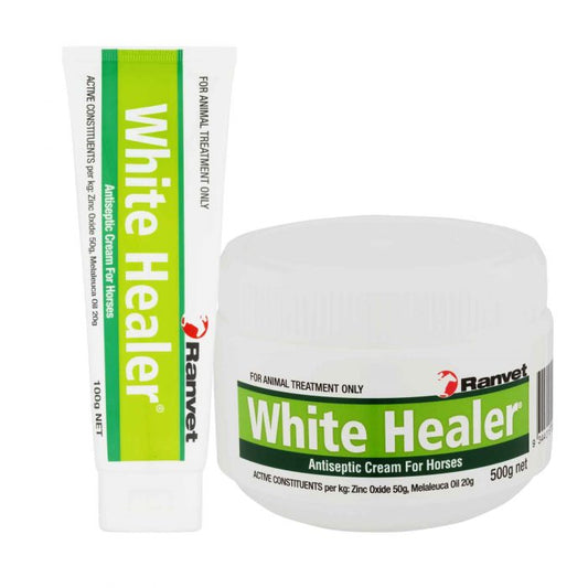 Ranvet White Healer 100g tube and 500g tub
