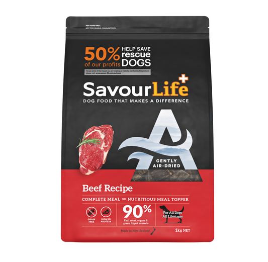 SavourLife Air-Dried Beef Recipe Dog Food