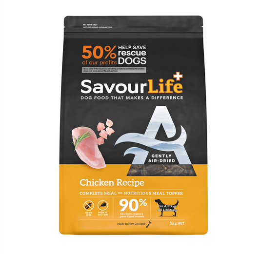 SavourLife Air-Dried Chicken Recipe Dog Food