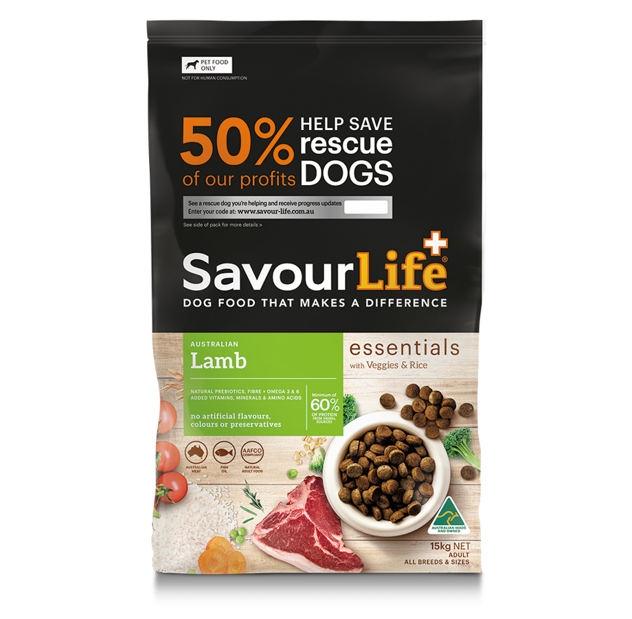 SavourLife Essentials Australian Lamb Dry Dog Food