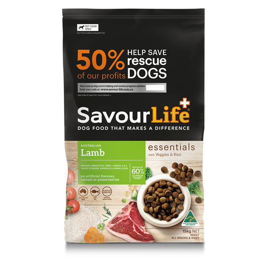 SavourLife Essentials Australian Lamb Dry Dog Food