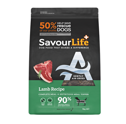 SavourLife Air-Dried Lamb Recipe Dog Food