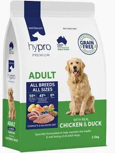 Hypro Premium Adult Dog Chicken & Duck 2.5kg