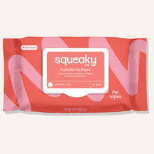 Squeaky Pet Probiotic Wipes Fragrance Free 60 wipes