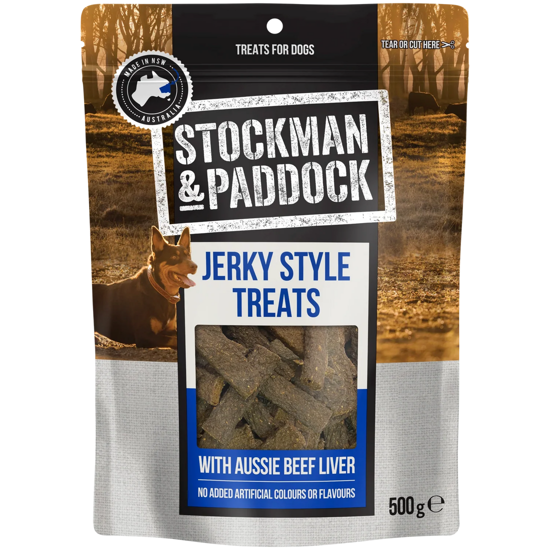 Stockman & Paddock Jerky Style Treats 500g