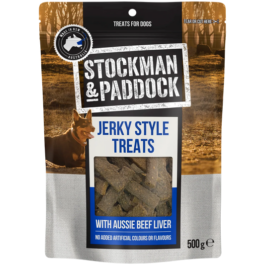 Stockman & Paddock Jerky Style Treats 500g